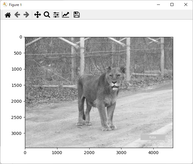 カラー画像をグレースケール(白黒)に変換